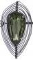 Preview: Amazonia - Konplott necklace (big) green/antique silver